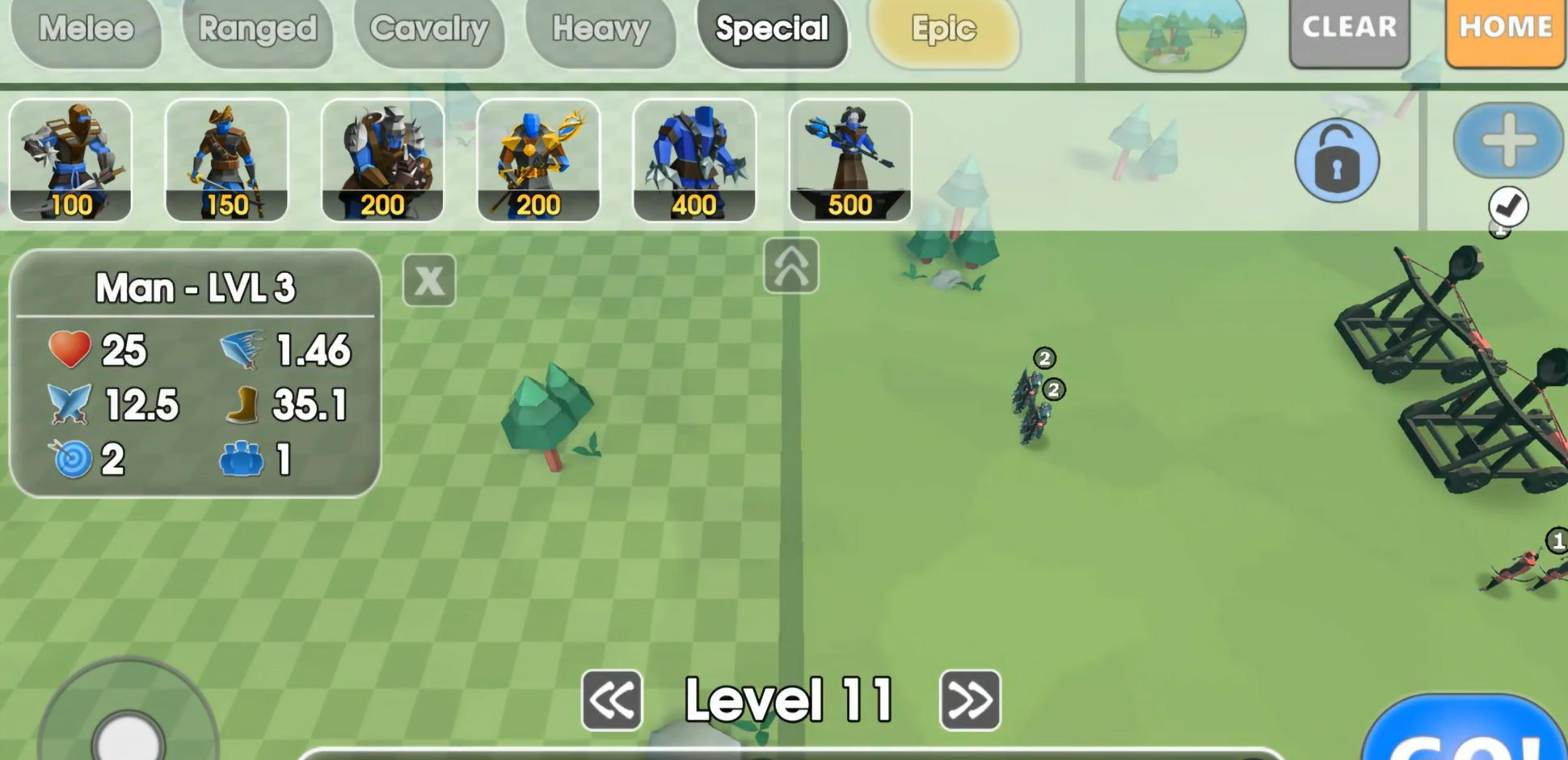 Epic Battle Simulator 2 Battle