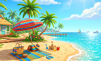 Family Simulator Beach Games