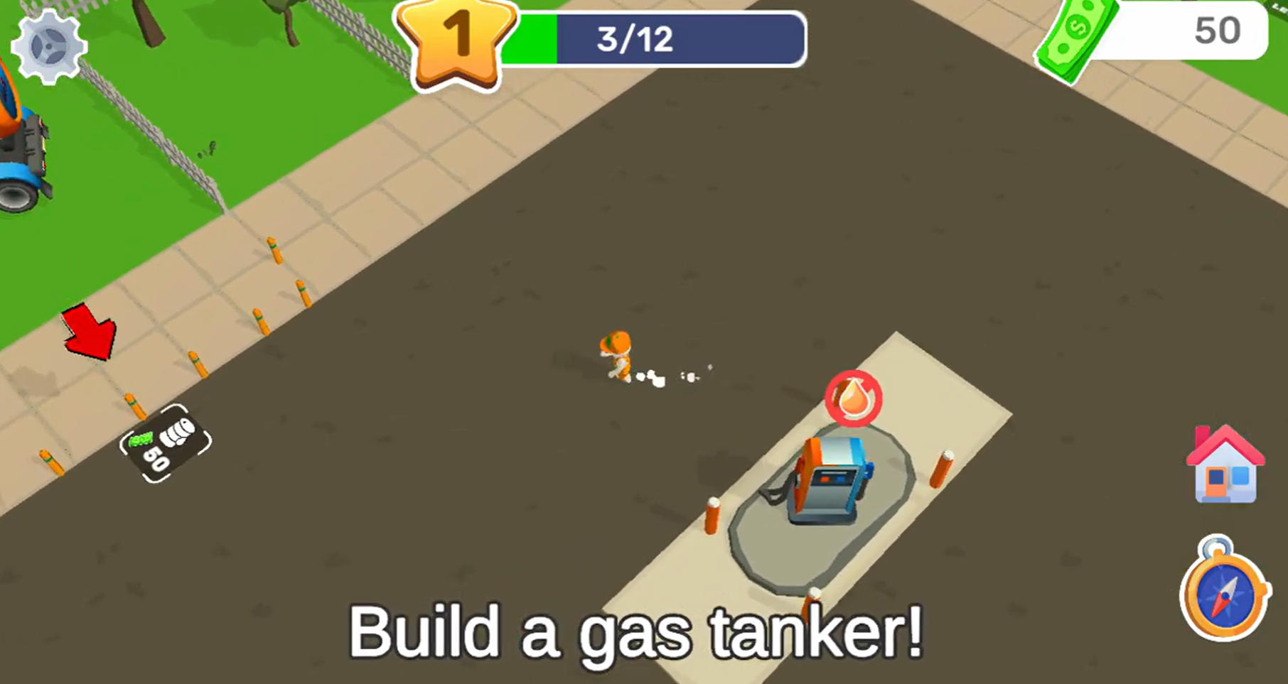 Gas Station - Stick Simulator: Station Upgrades