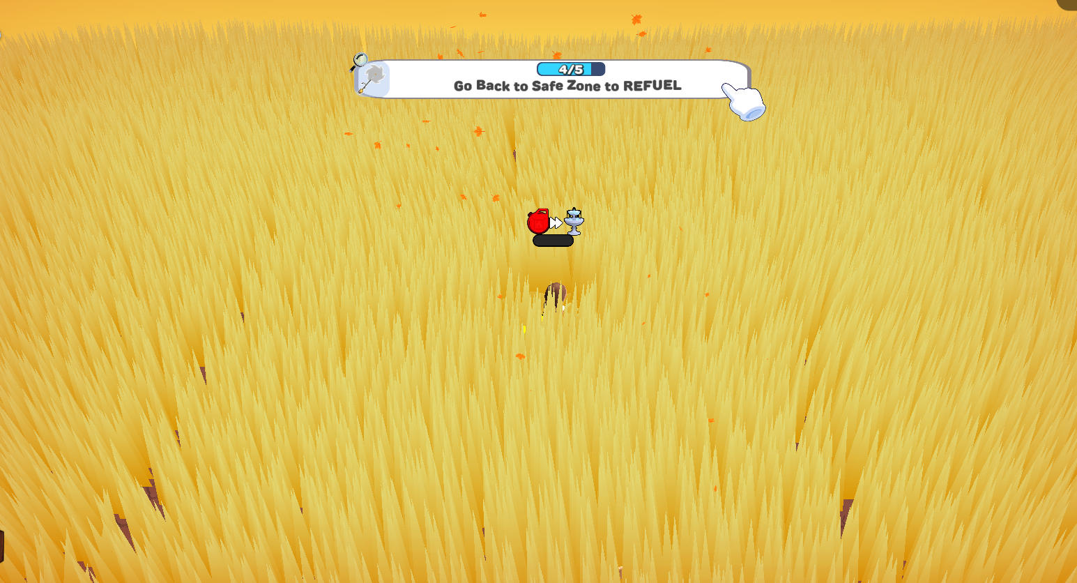 Grass Land Game Resource Gathering