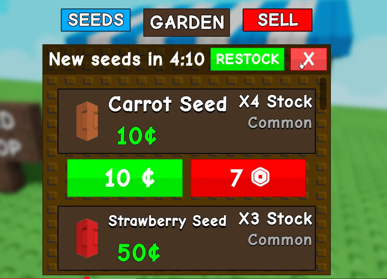 Grow a Garden - Community Trading