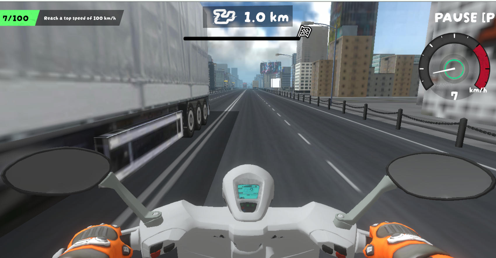 Moto Traffic Rider - Dodge Traffic