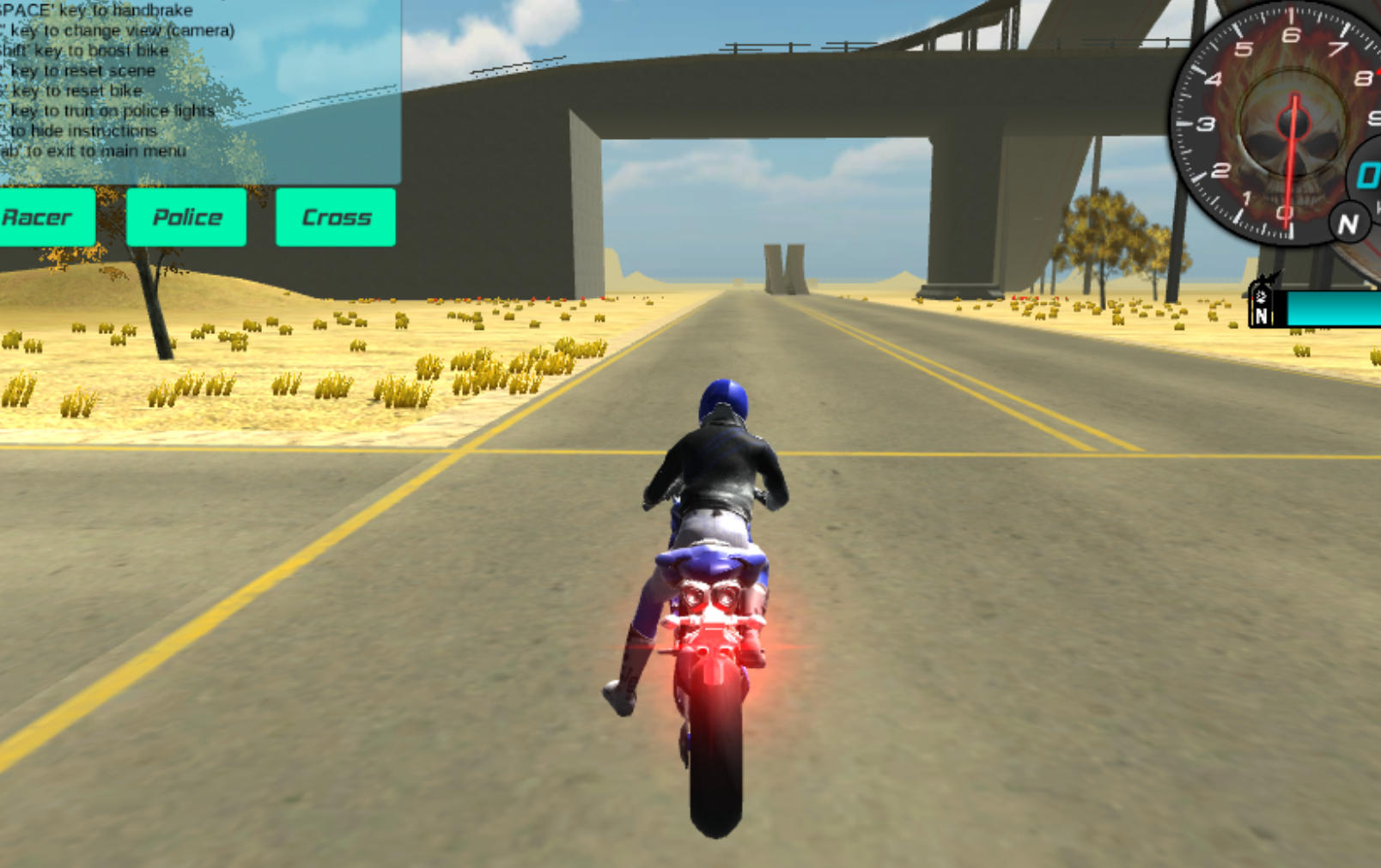 Motorbike Simulator ramp and stunt track challenge