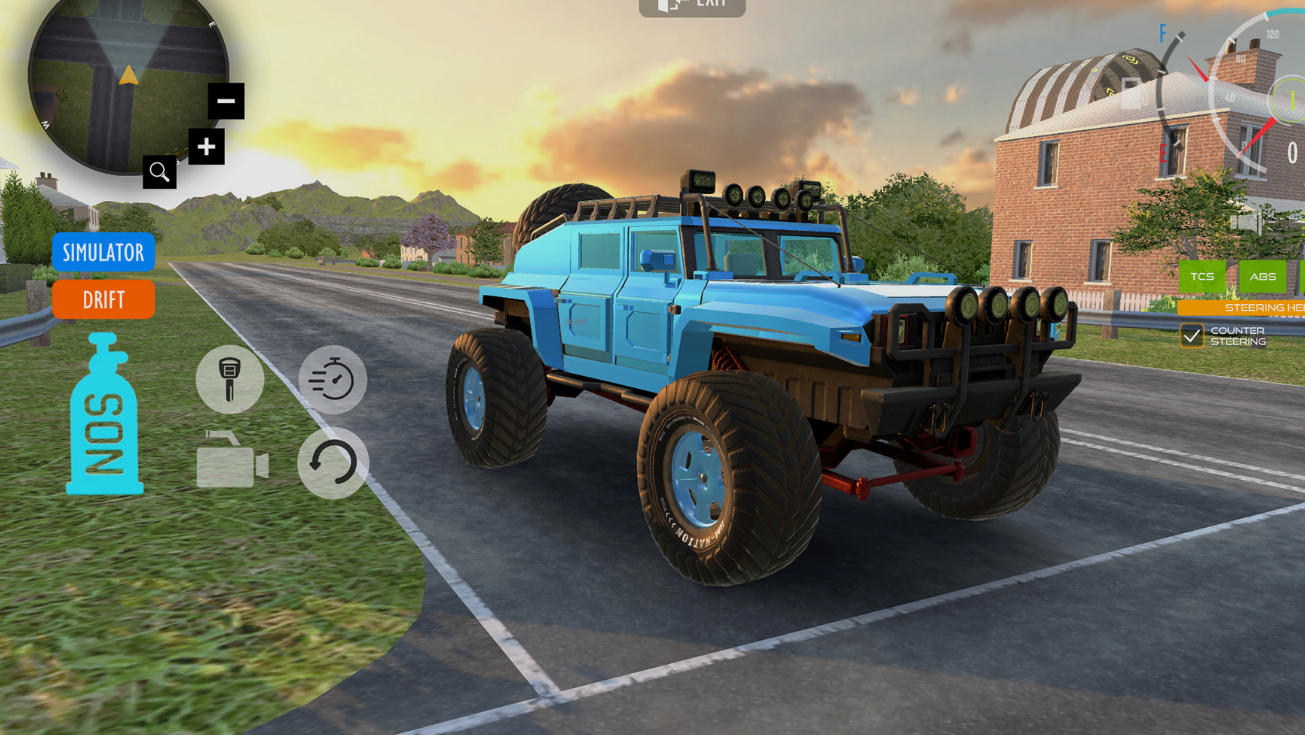Offroad Vehicle Simulation - Parking Challenge