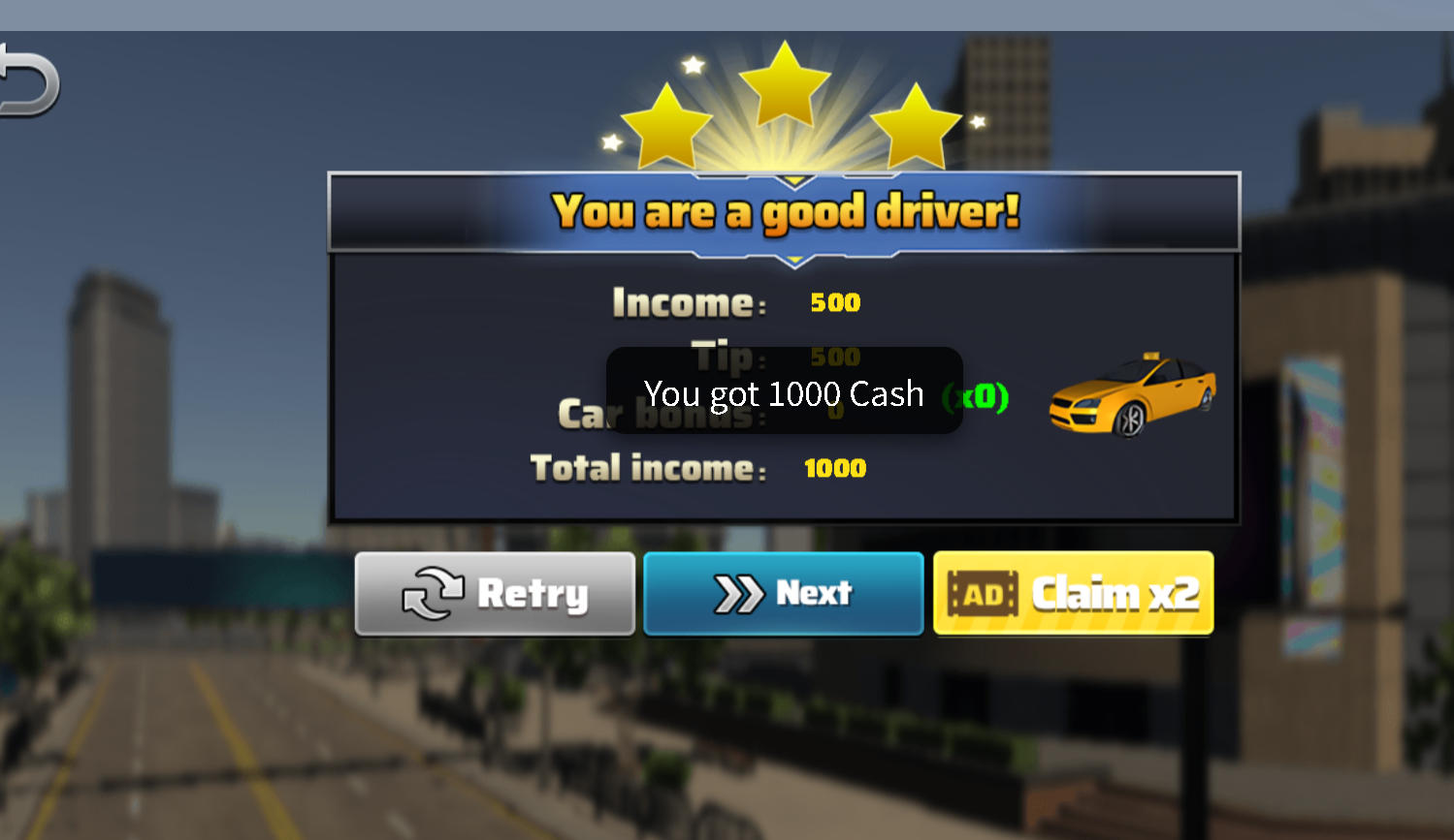 Taxi Driver Simulator: Passenger Pickup